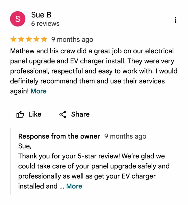 5-star review electrical contractor Paso Robles CA 93446